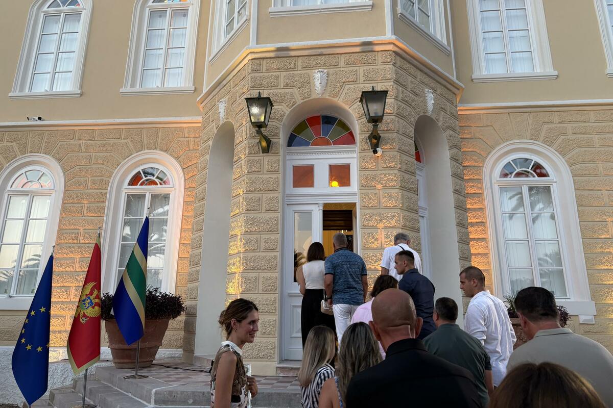 Fotografija uz vijest: Funkcioneri SD-a bojkotovali otvaranje Dvorca kralja Nikole u Baru