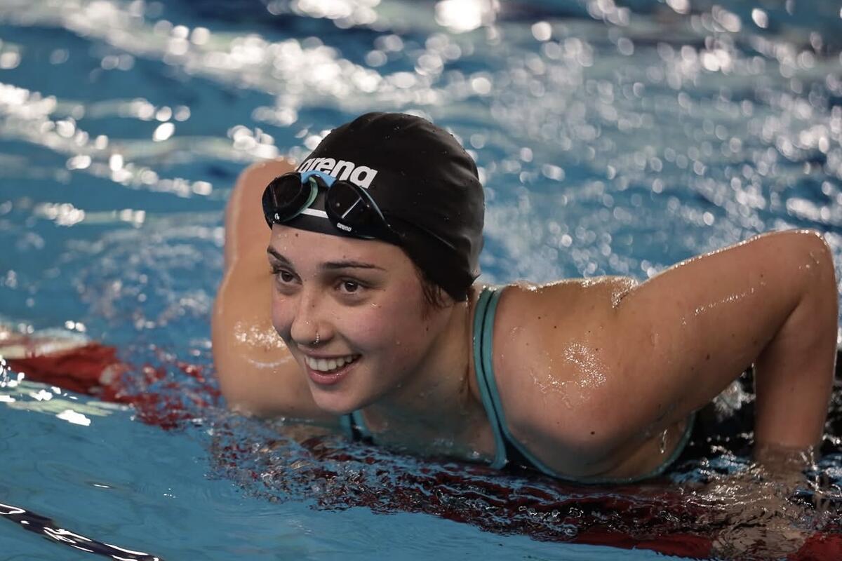 Fotografija uz vijest: Iskra Dedivanović na međunarodnom mitingu u Zagrebu
