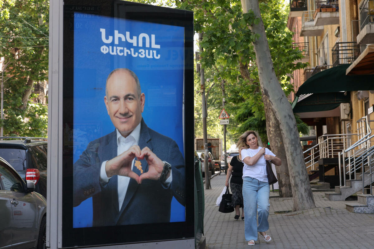Fotografija uz vijest: Izbori u Jermeniji - građani biraju između EU i Rusije