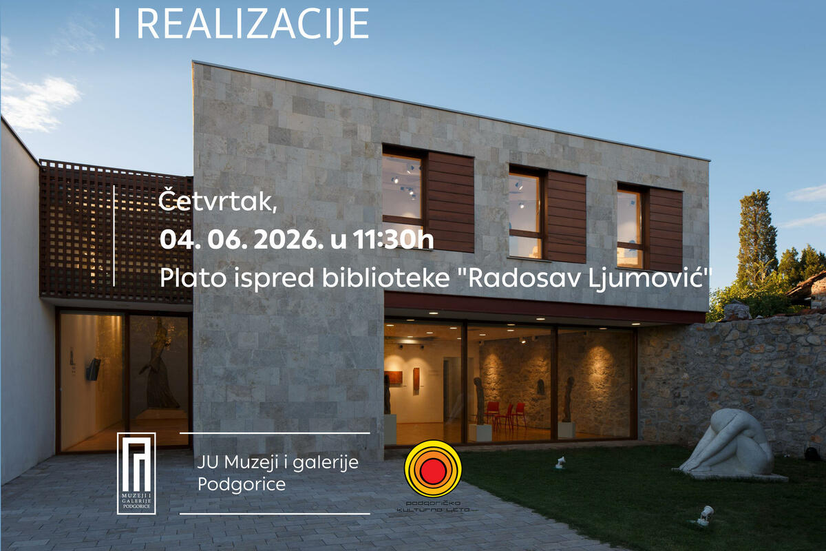 Fotografija uz vijest: Izložba o arhitekturi Galerije "Risto Stijović" obilježava 55 godina postojanja