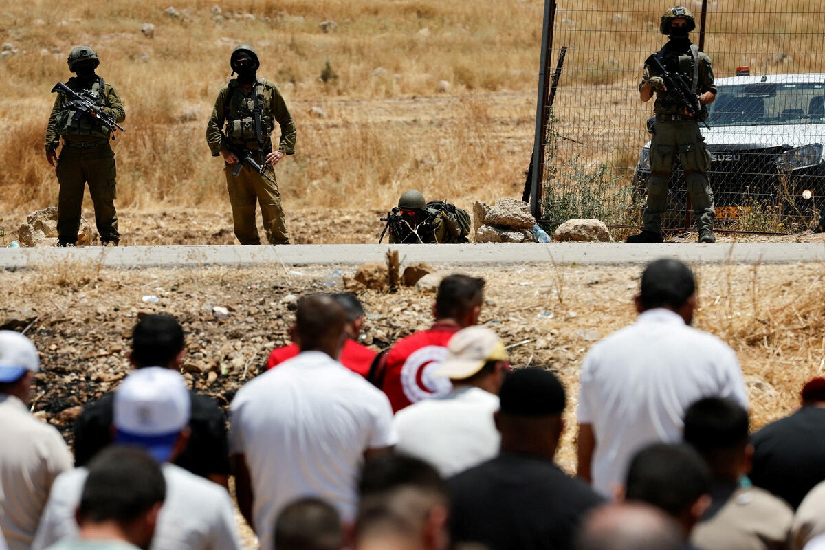 Fotografija uz vijest: Izrael ostaje na okupiranom prostoru
