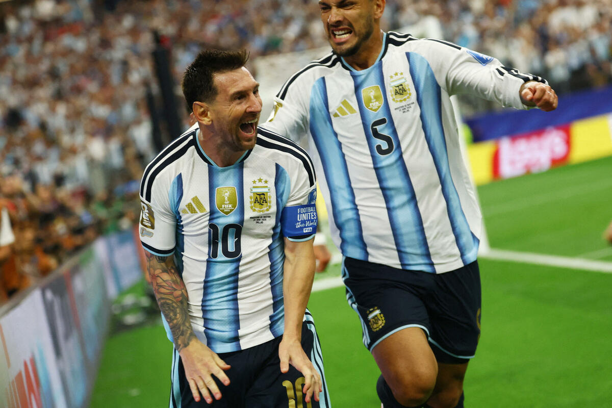 Fotografija uz vijest: Još jedno remek-djelo Lionela Mesija vodi Argentinu dalje na Mundijalu