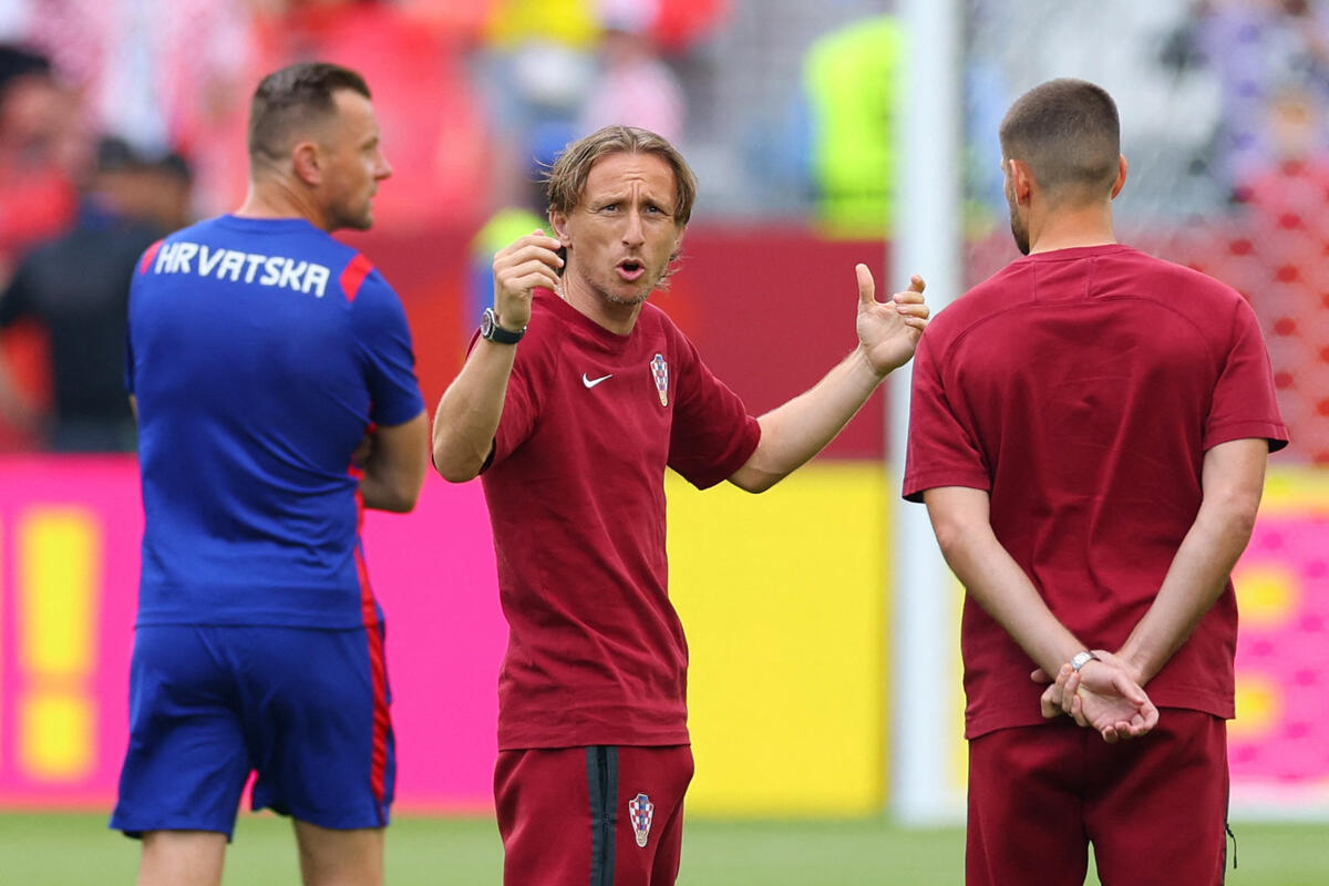 Fotografija uz vijest: Kristijano i Modrić u startnim postavama za osminu finala Mundijala