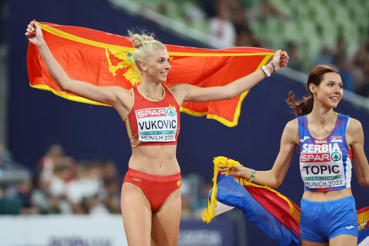 Fotografija uz vijest: Marijin let karijere: lični i državni rekord naše atletičarke