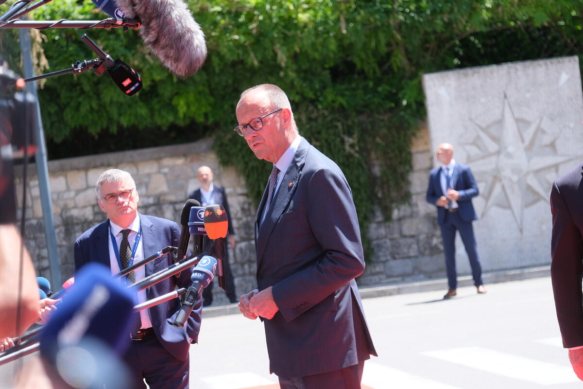 Fotografija uz vijest: Merc upozorava Srbiju: Ne može postojati politika ljuljanja između Rusije, Kine i Evrope