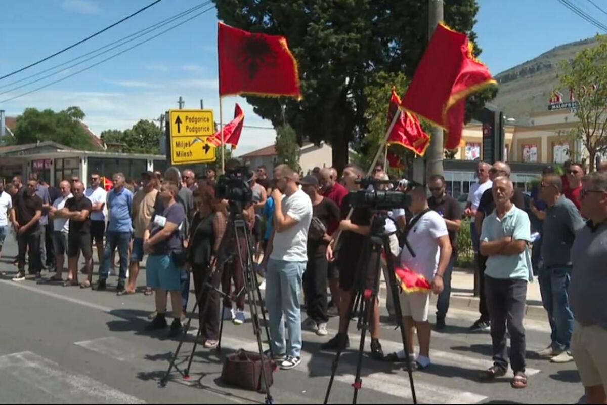 Fotografija uz vijest: Mještani Tuzi poručili: Sa teritorijom Malesije nema igre