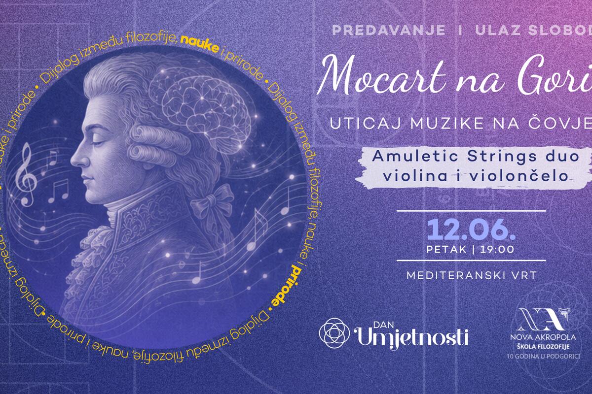 Fotografija uz vijest: „Mocart na Gorici“: Predavanje i koncert klasične muzike u Mediteranskom vrtu