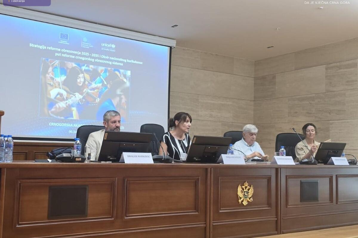 Fotografija uz vijest: Novi Okvir nacionalnog kurikuluma usklađuje se sa savremenim društvenim promjenama