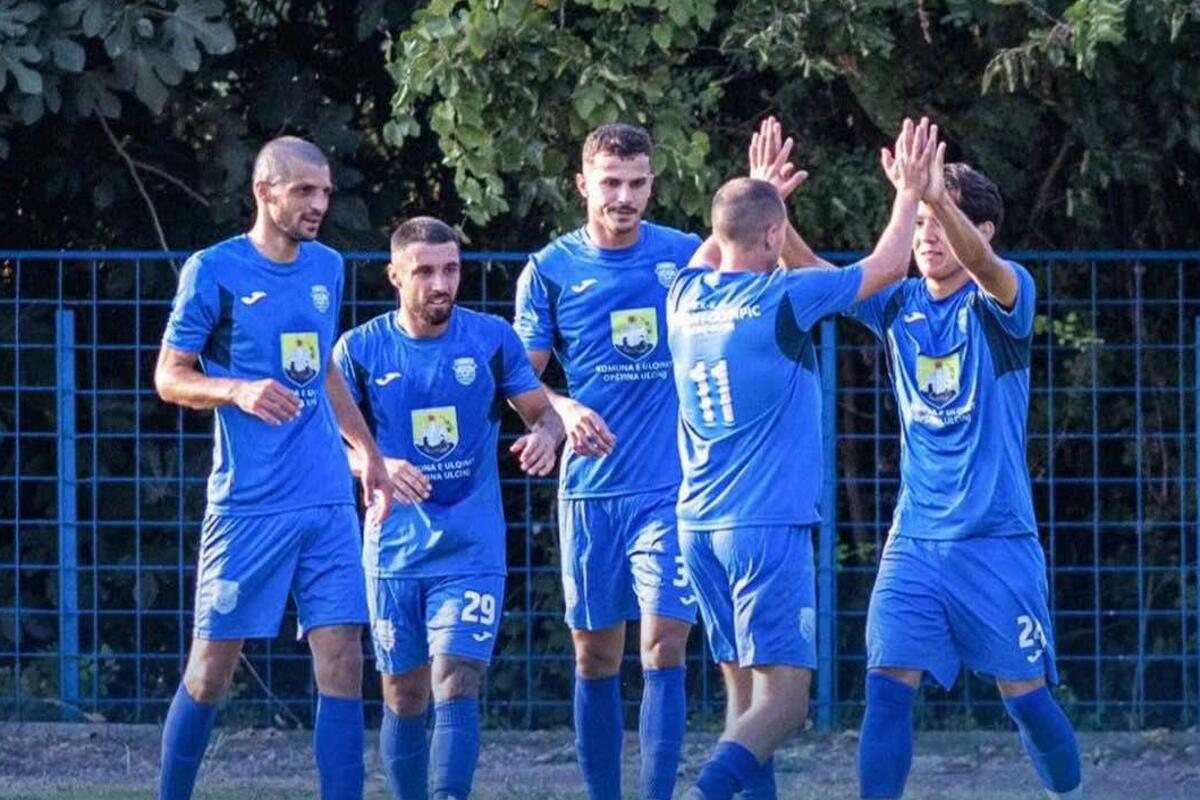 Fotografija uz vijest: Otrant se u velikom stilu vratio u 1. CFL, savladavši Grbalj 4:2