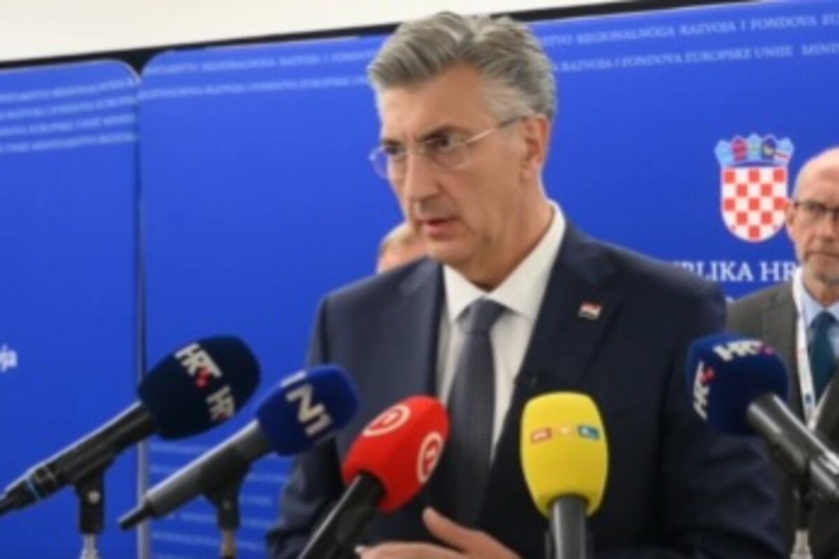 Fotografija uz vijest: Plenković: Odluka Vlade Crne Gore se odnosi na dva hrvatska zahtjeva, ima ih još