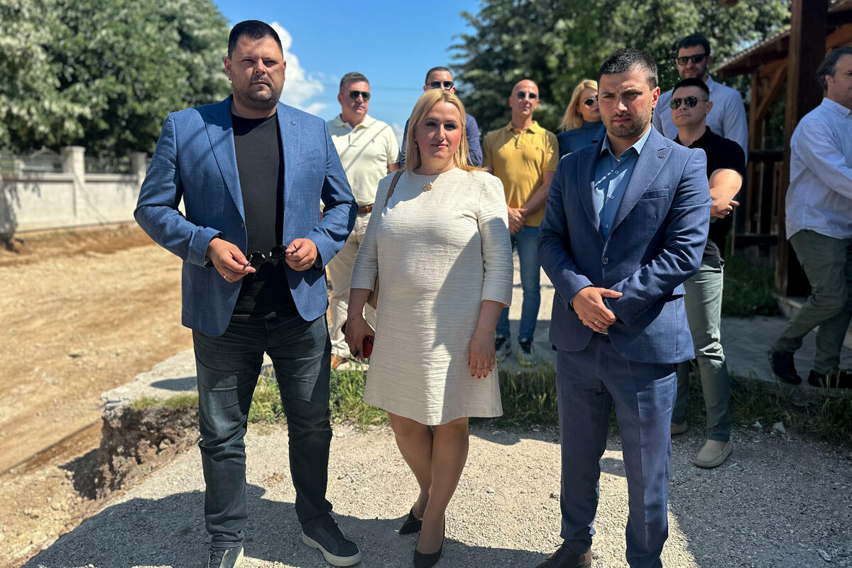 Fotografija uz vijest: Početak radova u dijelu Ulice Baja Pivljanina u Nikšiću, vrijednost oko 350 hiljada eura