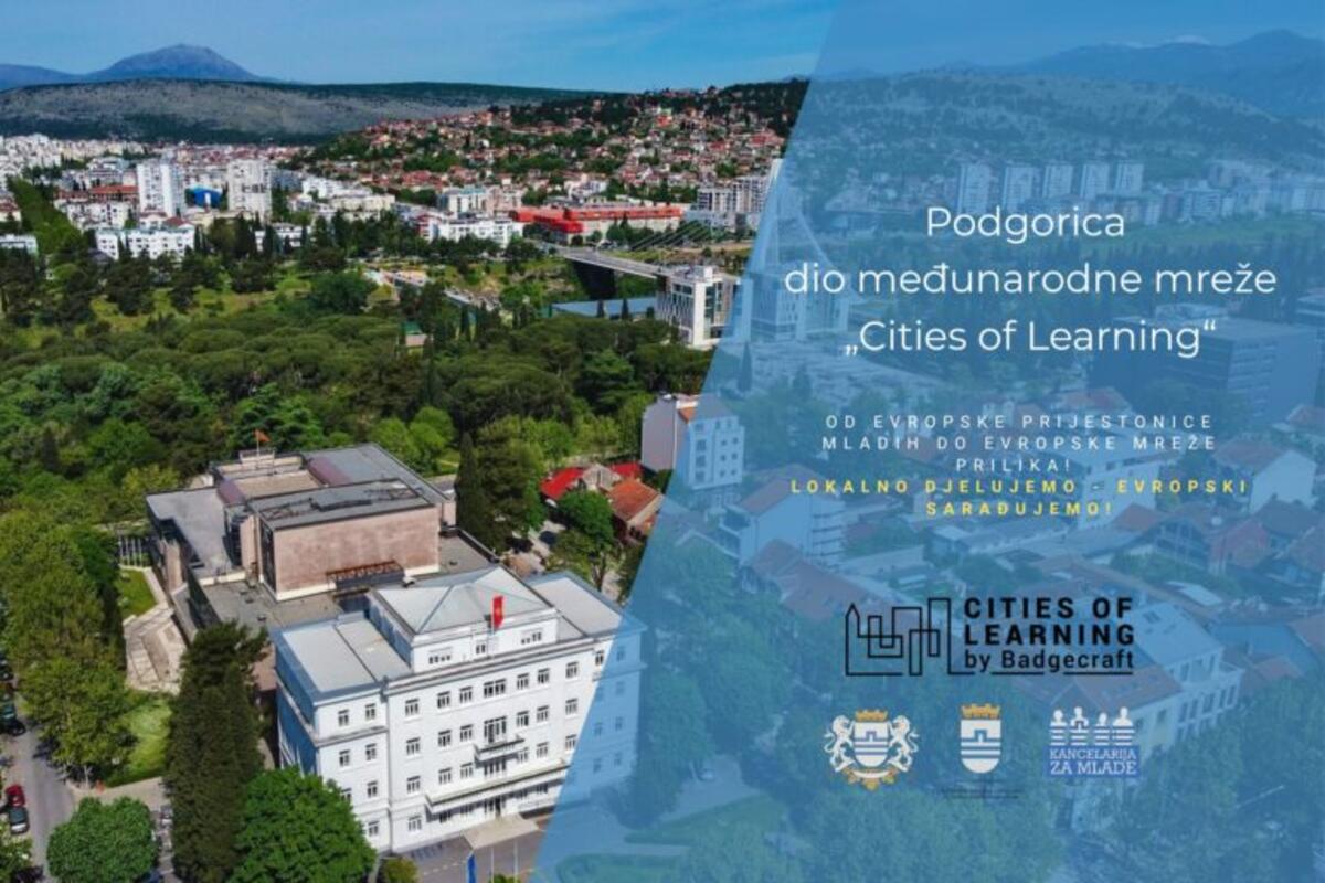 Fotografija uz vijest: Podgorica dio međunarodne mreže "Cities of Learning"