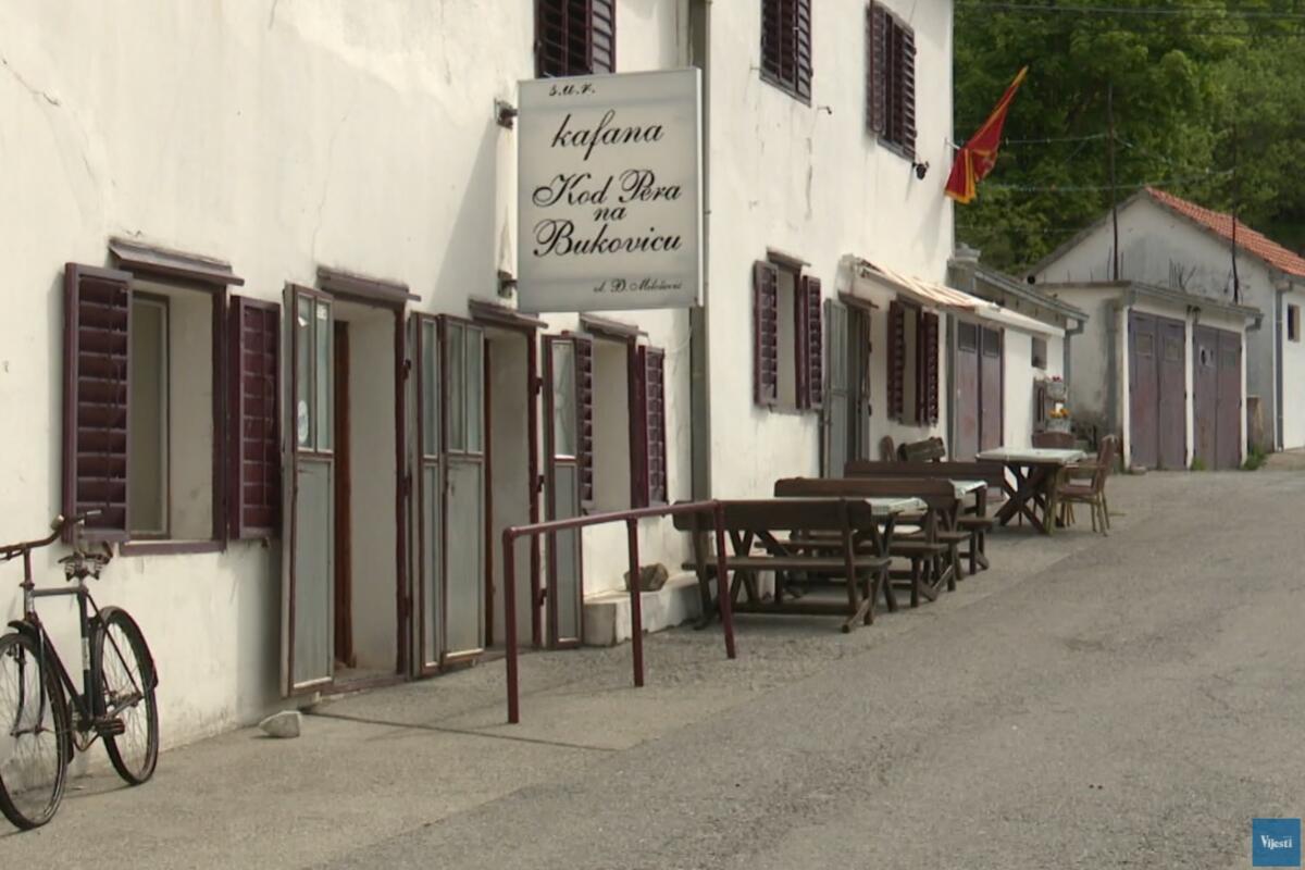 Fotografija uz vijest: Porodična kafana na Njegušima čuva tradiciju od 19. vijeka