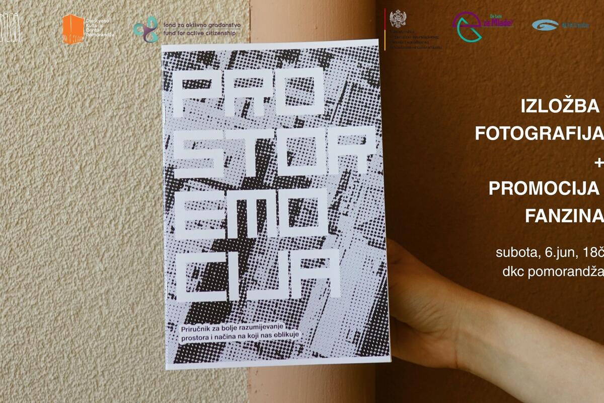 Fotografija uz vijest: Promocija fanzina i izložba fotografija maturanata u Podgorici
