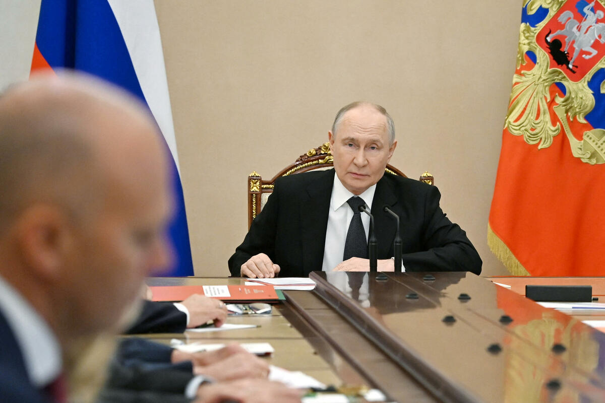 Fotografija uz vijest: Putin čestitao Dan nezavisnosti Bjelorusije i istakao zajedničku borbu protiv spoljnih prijetnji