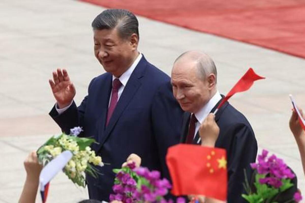Fotografija uz vijest: Putin u Kini: 'Nova faza prijateljstva'