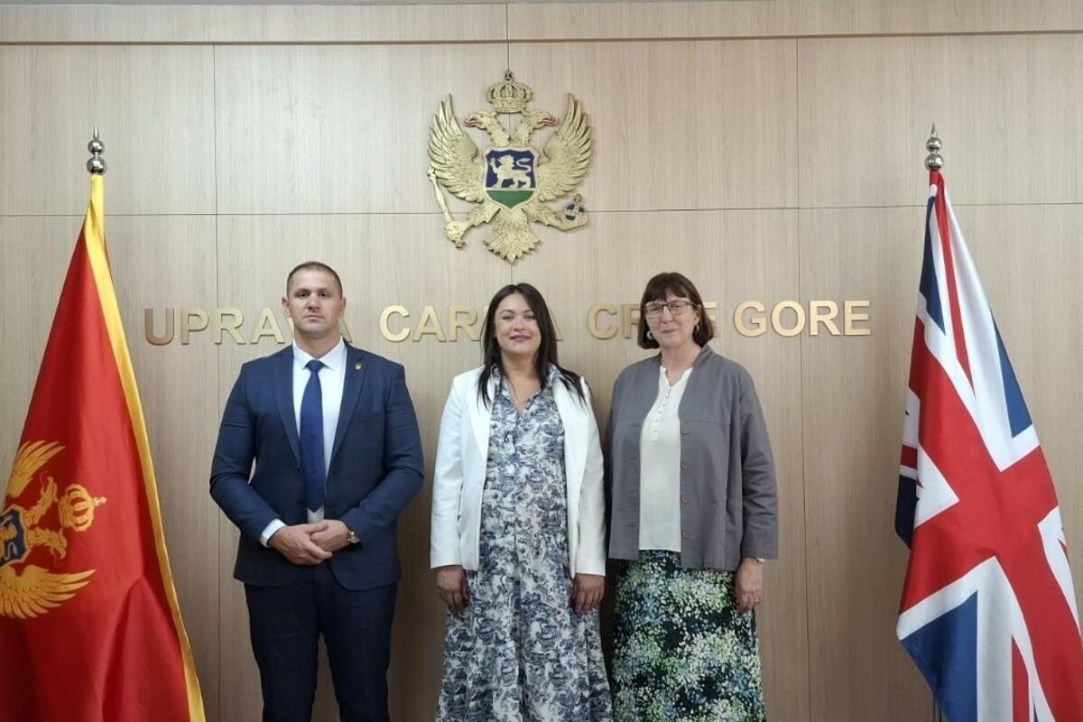 Fotografija uz vijest: Sastanak Uprave policije i britanskih agencija: Potvrđeno snažno partnerstvo u bezbjednosti