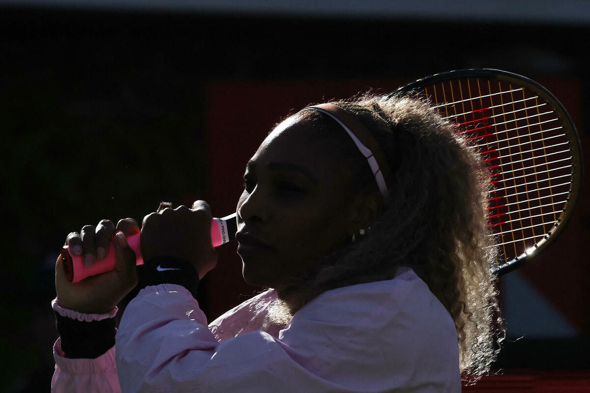Fotografija uz vijest: Serena Vilijams se vratila pobjedom u dublu na turniru u Kvinsu