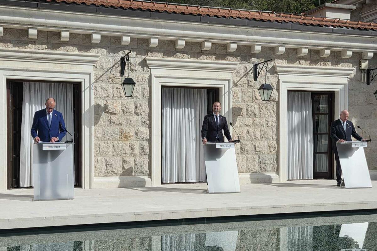 Fotografija uz vijest: Spajić: Izazovi sa Hrvatskom premostivi, predate sve pozicije za poglavlja 23 i 24