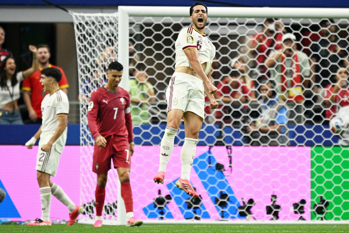 Fotografija uz vijest: Španci eliminisali Portugal u osmini finala Mundijala golom u 91. minutu