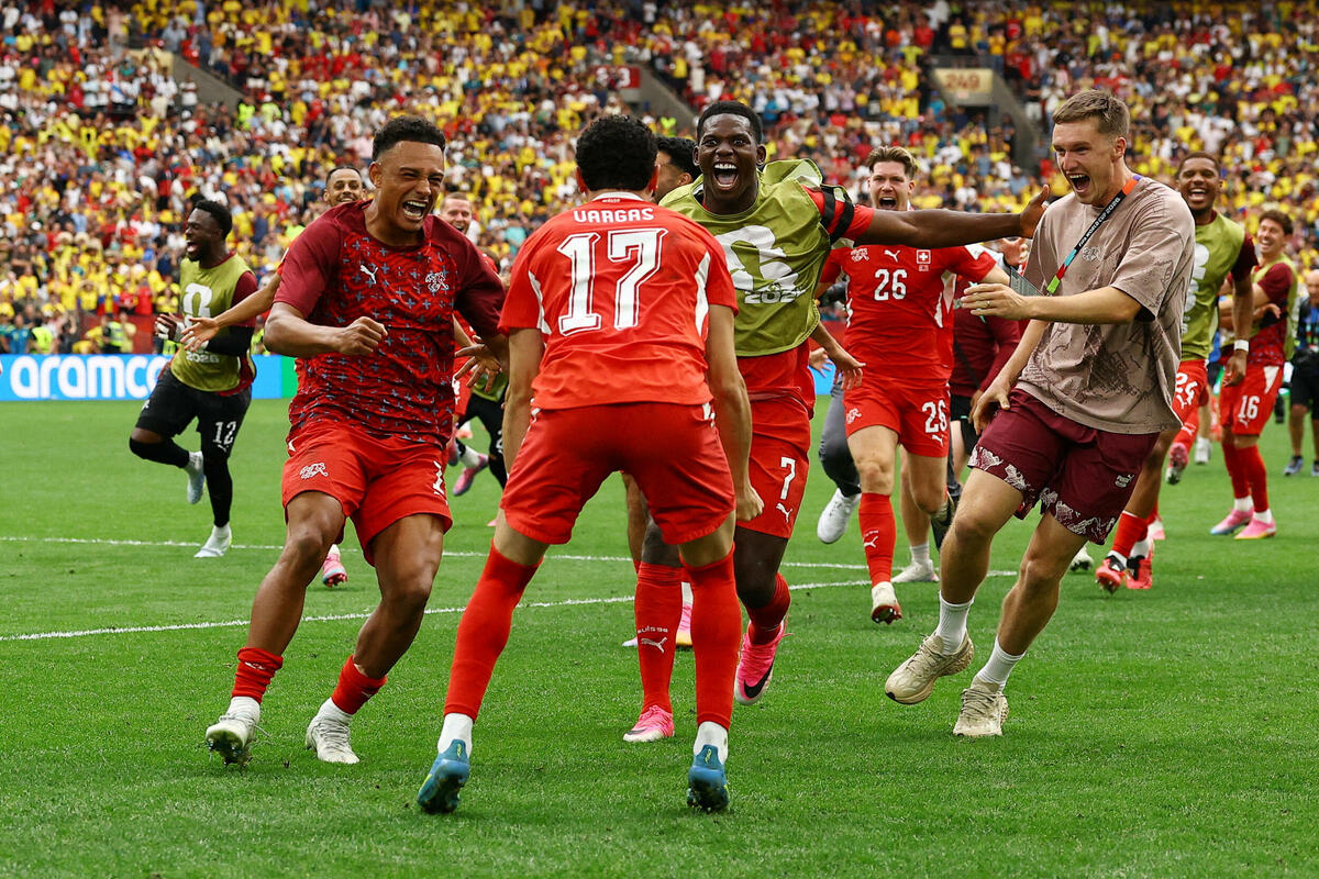 Fotografija uz vijest: Švajcarska se plasirala u četvrtfinale Mundijala poslije 68 godina