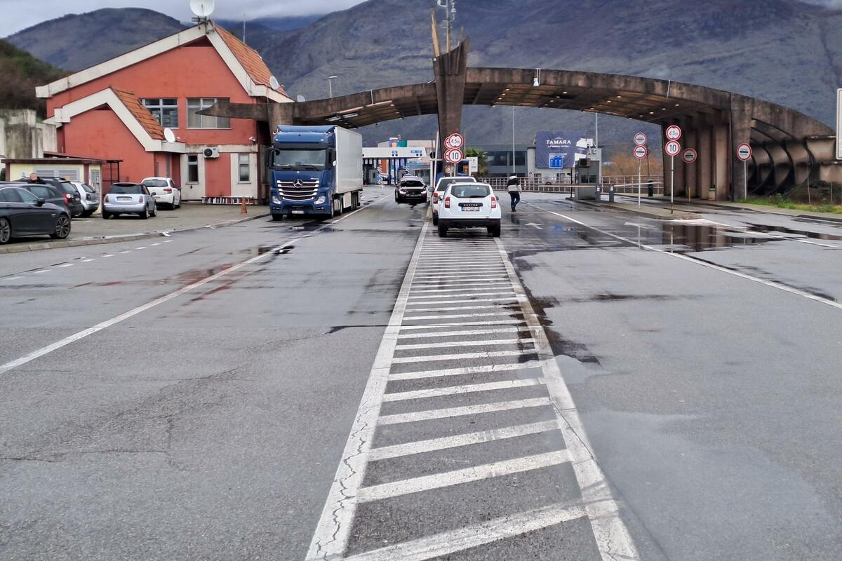 Fotografija uz vijest: Tender za izgradnju graničnog kontrolnog mjesta na Božaju vrijedan 1,96 miliona eura