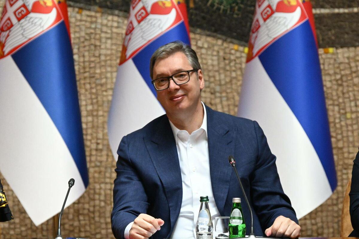 Fotografija uz vijest: U Sremskoj Mitrovici uhapšen muškarac zbog prijetnji smrću Vučiću