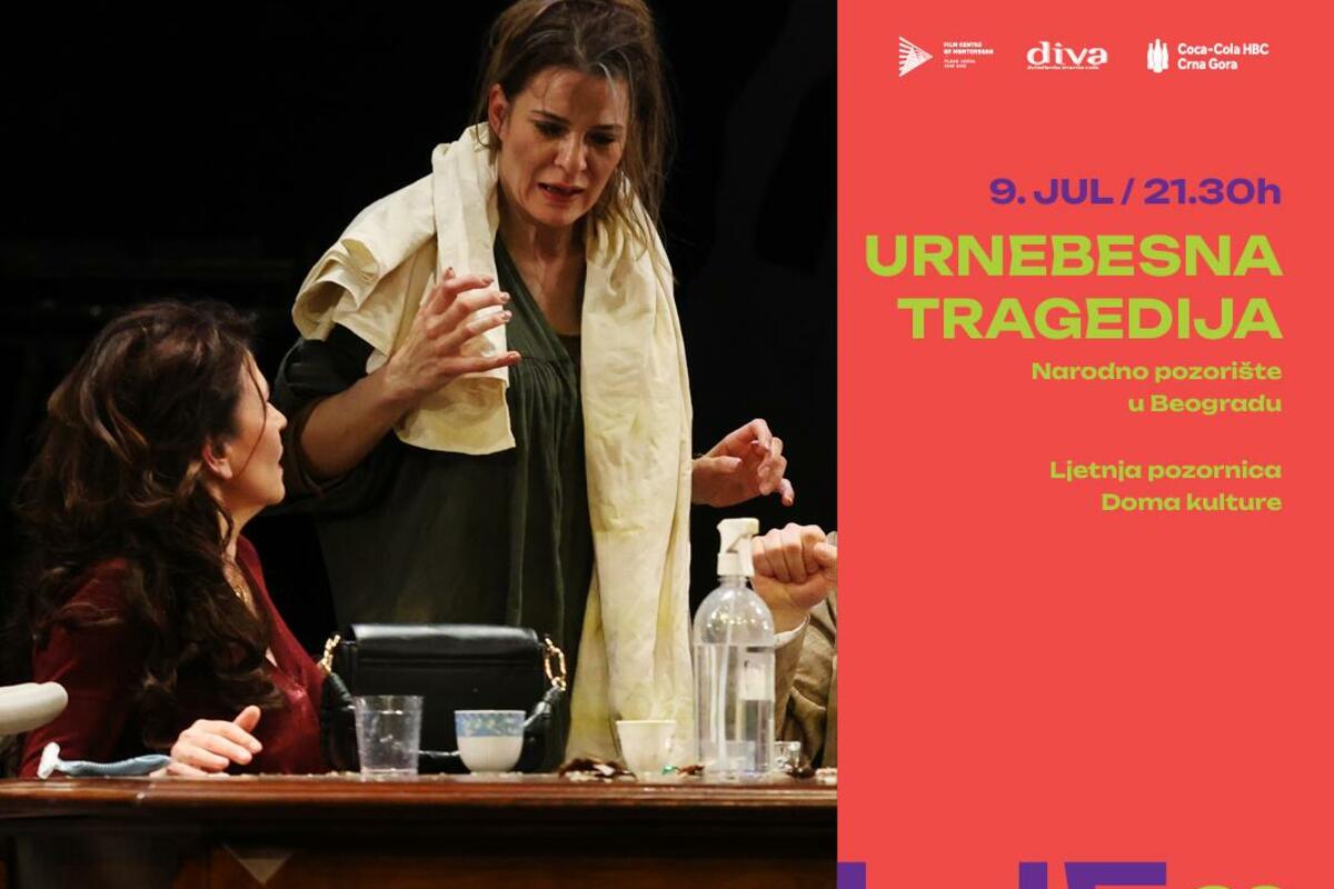 Fotografija uz vijest: „Urnebesna tragedija“ na sceni 39. Festivala Barski ljetopis