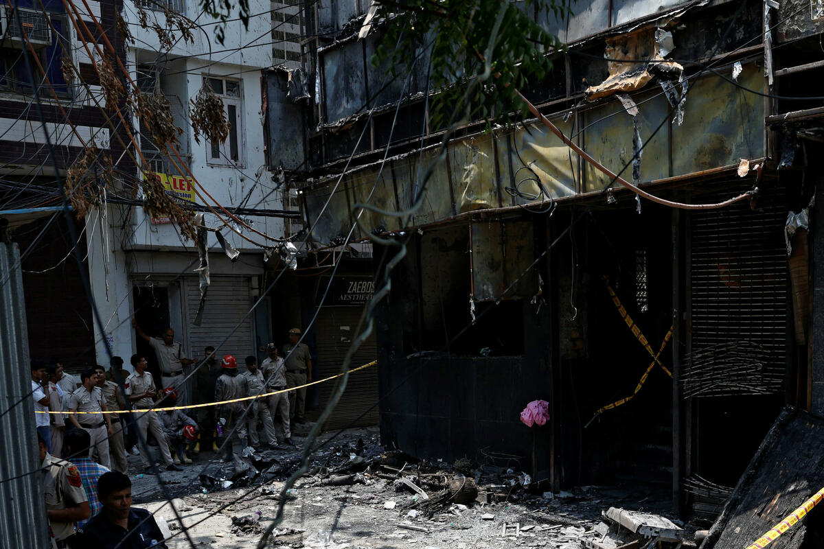 Fotografija uz vijest: Vlada Delhija pokreće akciju protiv objekata koji krše propise o zaštiti od požara