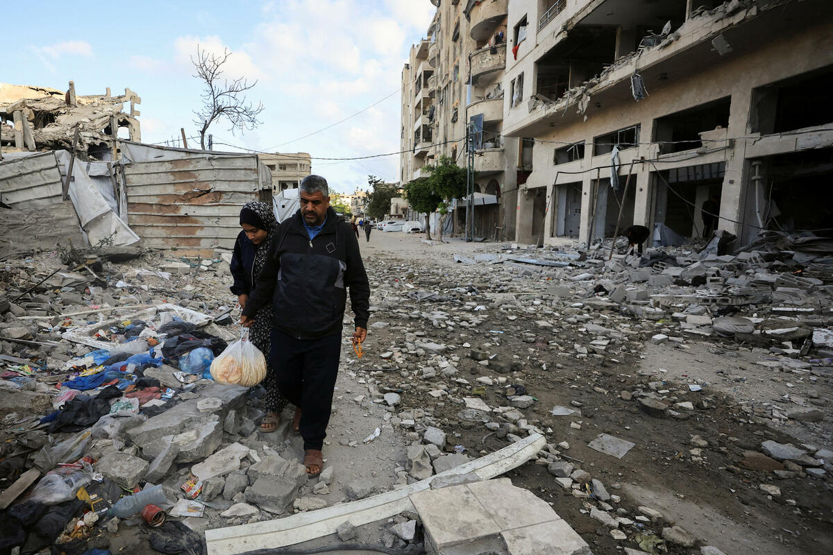 Fotografija uz vijest: Zdravstveni zvaničnici: U izraelskim napadima na Pojas Gaze ubijeno najmanje pet Palestinaca
