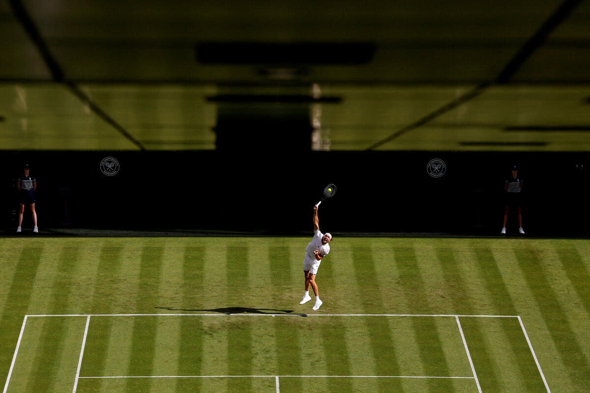 Fotografija uz vijest: Zverev i Dimitrov sigurni na startu Vimbldona, Lehečka ide dalje